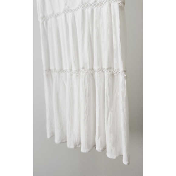 F21 white lace boho mini dress - Picture 3 of 6